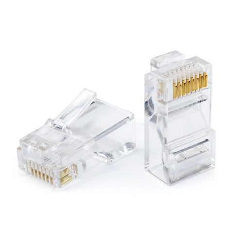 Коннекторы RJ-45 (пластик)